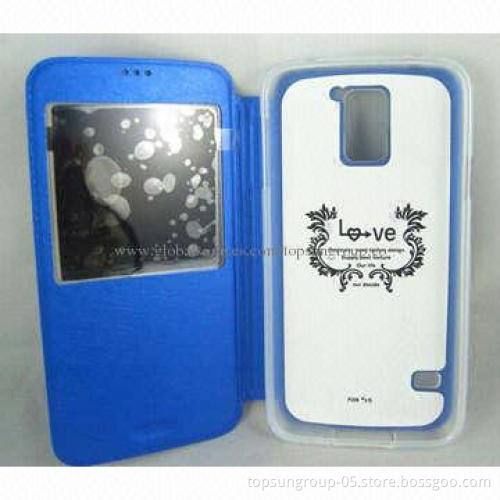 New Arrival PU Mobile Phone Case for Samsung Galaxy S4, Luxury Shine Style, Hot-sell Model